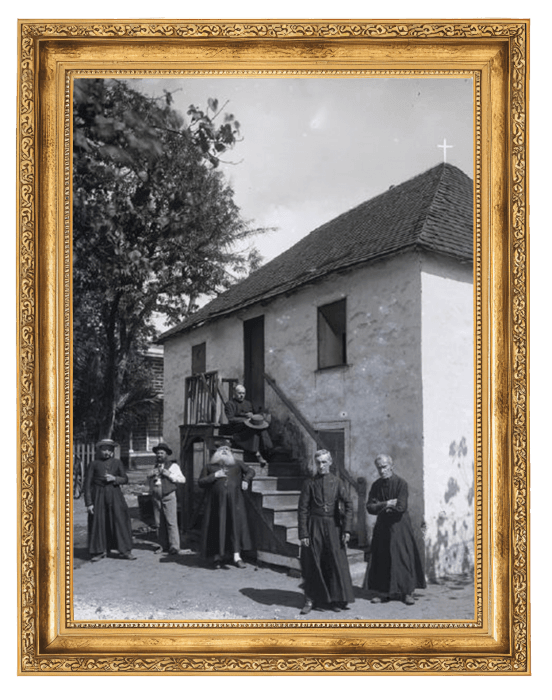 Historical image of the Basilica of Our Lady of Peace